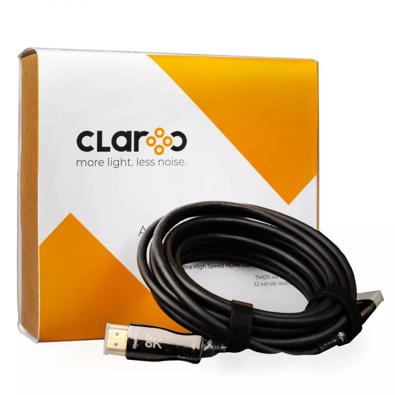 HDMI kabelis Claroc FEN-HDMI-21-5M — 5,0 m, HDMI 2.1, atbalsta 8K ar 120 Hz