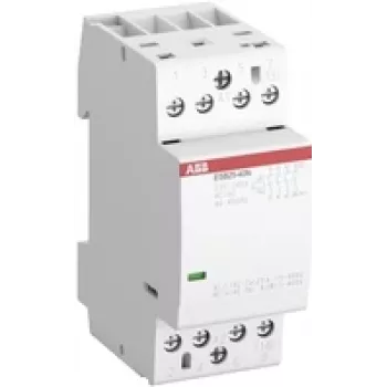 ABB ESB25-40N-01 montāžas kontaktors 4 NO/0 NC, 24 V AC/DC (1SAE231111R0140)