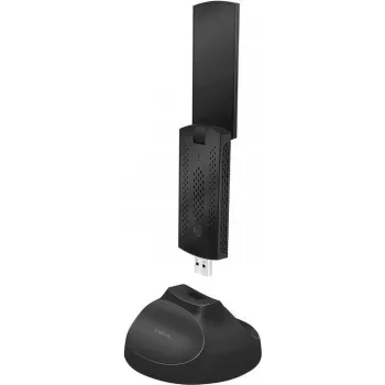 LogiLink WL0247 - Bezvadu - USB - WLAN - Wi-Fi 5 (802.11ac) - 1300 Mbit/s - Melns