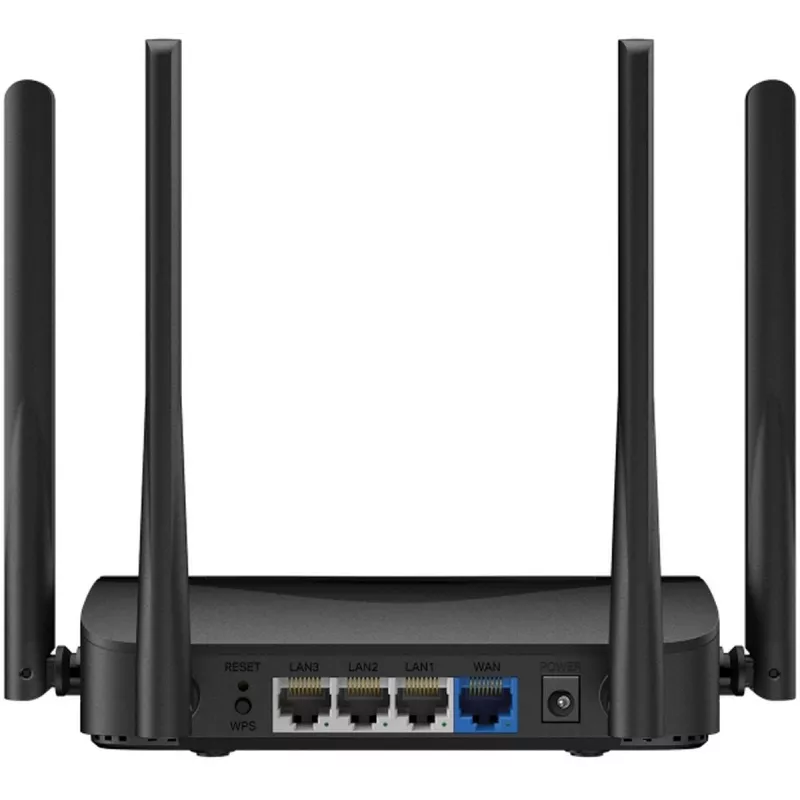 Galda maršrutētājs MERCUSYS MR25BE EasyMesh Wi‑Fi 7 divjoslu 2,4/5 GHz, 3600 Mbps, 3× Gigabit LAN, 4 ārējās antenas