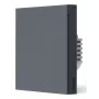AQARA Smart Wall Switch H1 EU (bez nulles, vienas sviras) (WS-EUK01-G), pelēks - Zigbee sienas slēdzis ar releju