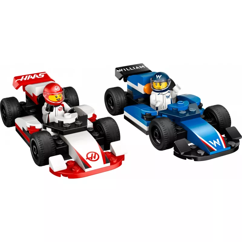 LEGO CITY 60464 F1 - Williams Racing & Haas F1 sacensību mašīnas