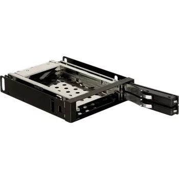 DeLOCK 3.5 Mobile Rack melns