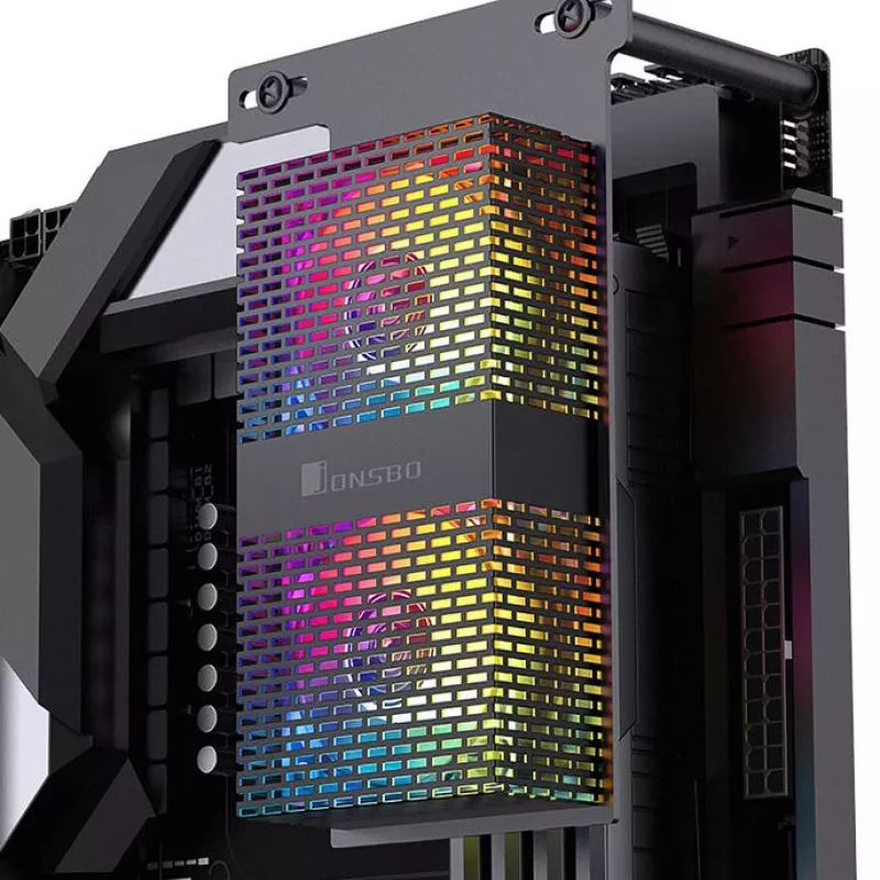 Jonsbo NF-2 RAM Cooler ARGB - melns (NF-2 ARGB Melns)