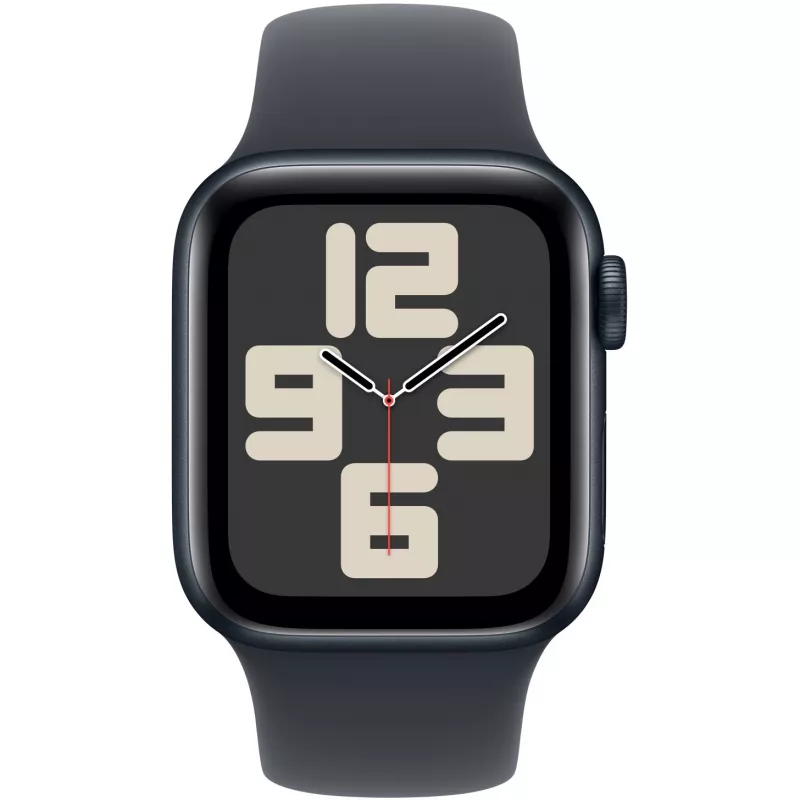 Apple MAX94ZM/A Sport Band Siksna Viedpulkstenim Melna Fluoroelastomērs 130-180 mm