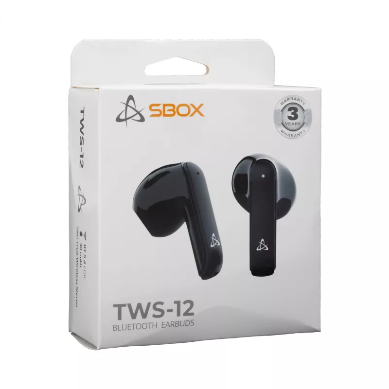Austiņas SBOX EB-TWS12 Melnas
