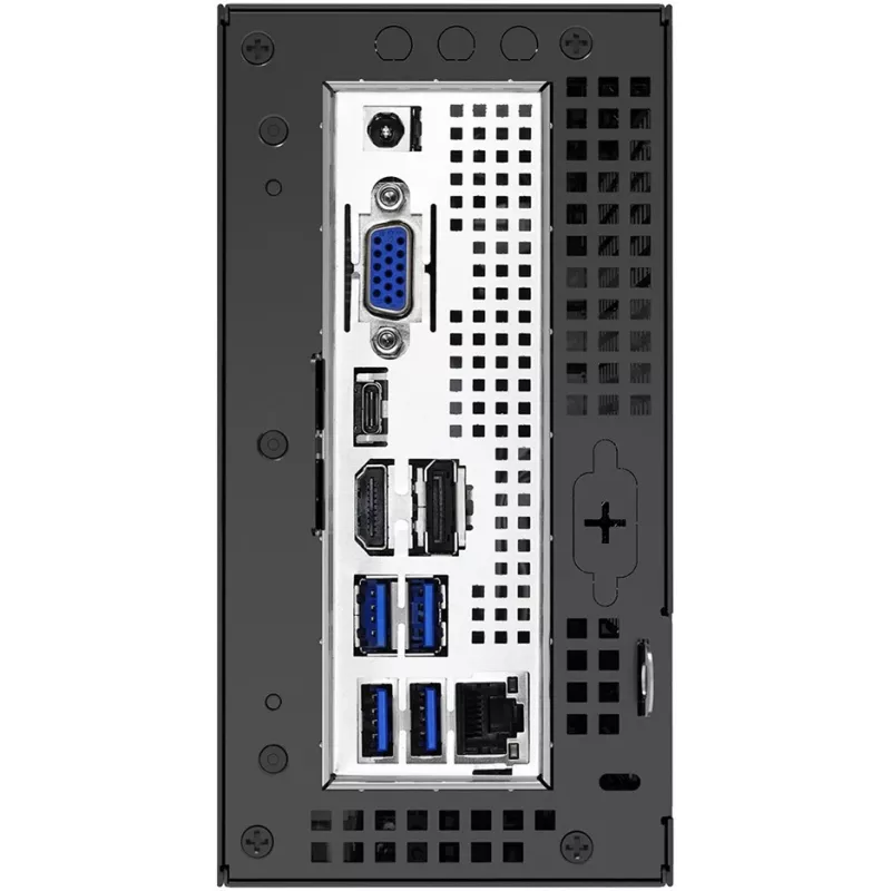 ASRock DeskMini H470 - Barebone - Mini-PC - LGA1200-Socket - Intel H470 - bez CPU - RAM 0 GB - GigE