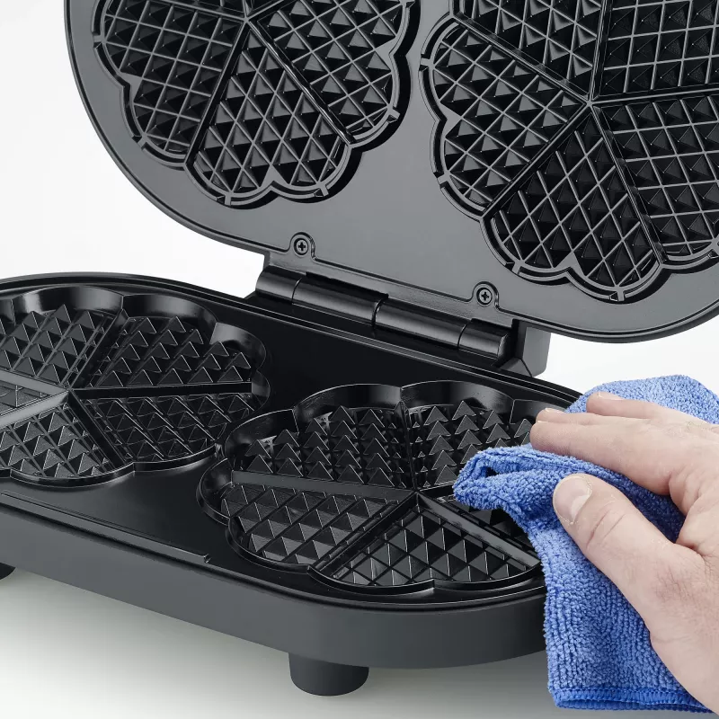 Vafeļu panna Severin WA 2118 2 vafeles 1200 W melna