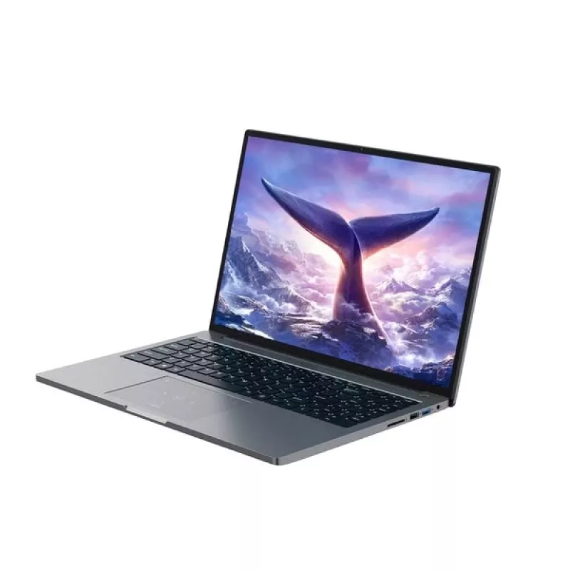 Klēpjdators BLACKVIEW GamiBook-8 — 16 collu WUXGA IPS, AMD Ryzen 7 7735HS 8‑kodolu 4,75 GHz, 32 GB DDR5, 1 TB SSD, Radeon 680M, Windows 11 Pro, Zvaigžņu pelēks