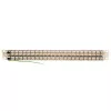 Tripp N254-048-SH-6A 48 porti 1 HE statīva montāžas ekranēts Cat6a STP caurvada sadales panelis - RJ45 Ethernet - TAA - 10 Gigabit Ethernet - RJ-45 - Cat6a - Sudrabs - Balts - Rackeinb