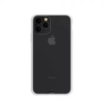 Aizsargtelefona maciņš Devia Soft Elegant triecienizturīgs iPhone 11 Pro Max, balts, mīksts pieskāriens, triecienu absorbējošs