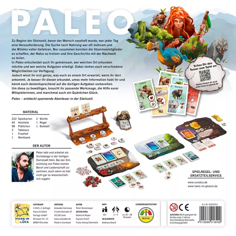Paleo, galda spēļu eksperta Gada spēle 2021