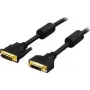 DVI kabelis Deltaco DVI-602A 2 m DVI-D melns