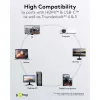 Goobay USB-C uz HDMI kabelis 4K 60 Hz 1 m melns - -Spraudnis> HDMI (75696)