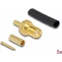 RP-SMA ligzda presēšanai RG-174 / RG-316 DeLOCK 90044