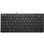 Tastatūra MediaRange MROS112 Office USB QWERTZ vācu/šveiciešu melna