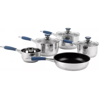 Trauku komplekts Russell Hobbs RH01179EU, 5 gabali, zils