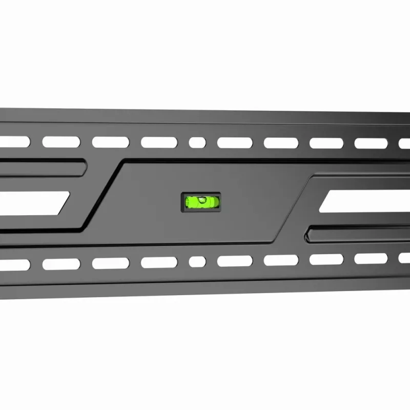 Fiksētais TV sienas stiprinājums GEMBIRD WM-100F-01 43–100 collu ekrāniem, tērauda, maks. slodze 75 kg, VESA 75x75–900x600