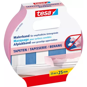 Krāsotāju maskēšanas lente Tesa TESA Masking Tape tapetēm