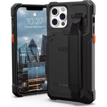Urban Armor Gear UAG iPhone 15 Workflow Batt Case Melns (WF0000034040)