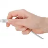 Goobay KAB USB-C (ST-ST) 2m Savienojuma kabelis ar tekstila apvalku, balts, USB kabelis, USB 2.0, USB C (70194)