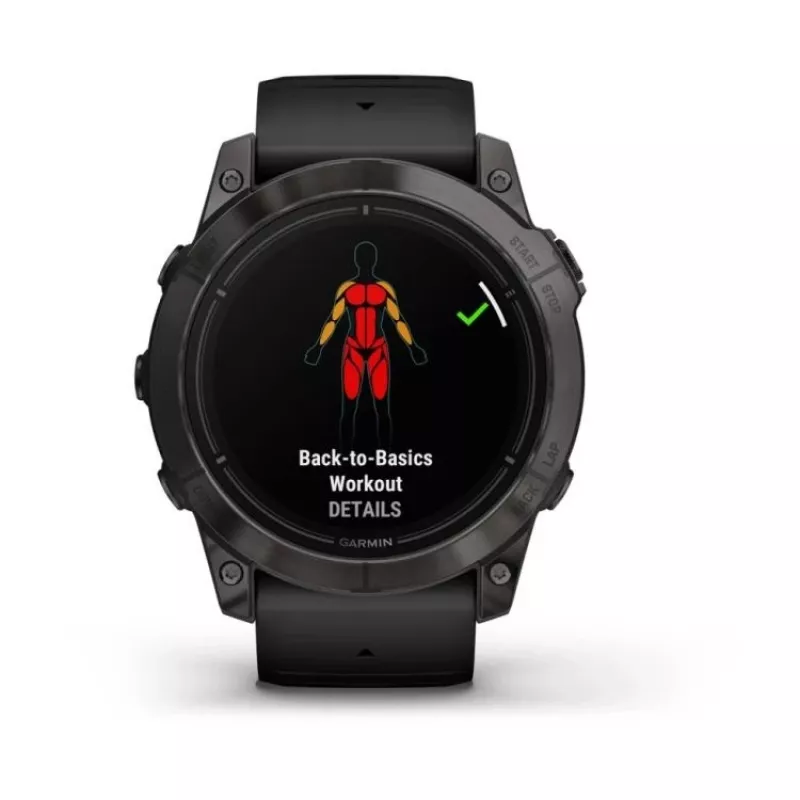 Garmin EPIX PRO g2 51mm Sapphire Carbon Gray DLC Titanium Melns