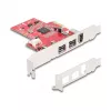 DeLOCK 90738 PCIe Firewire adapteris iekšējais IEEE 1394 sarkans