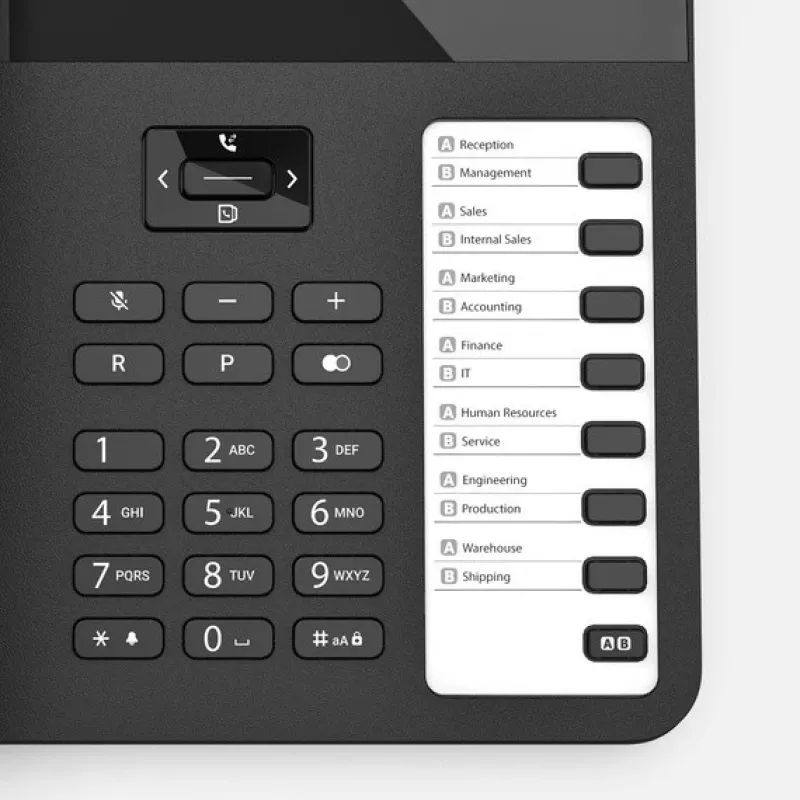 Vadu galda tālrunis Gigaset DESK 600 Melns — vadu galda telefons ar zvanu funkciju