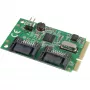Delock Mini PCIe I/O PCIe pilna izmēra 2 x SATA 6 Gb/s (95233)