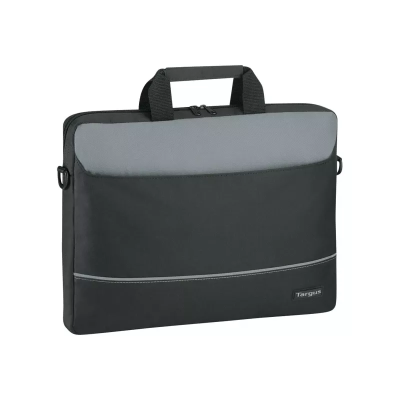 Targus TBT238EU klēpjdatora soma 39,6 cm (15,6 collas) Melna, Pelēka