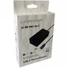 LC Power LC-NB-PRO-45-C - barošanas bloks - maiņstrāva 110-240 V - 45 vati - melns
