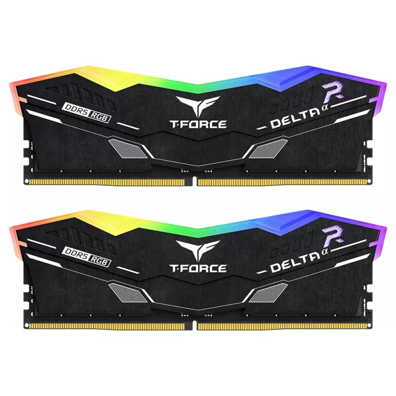 Team Group RAM Team D5 6000 32GB C30 Delta RGB Melns EXPO K2