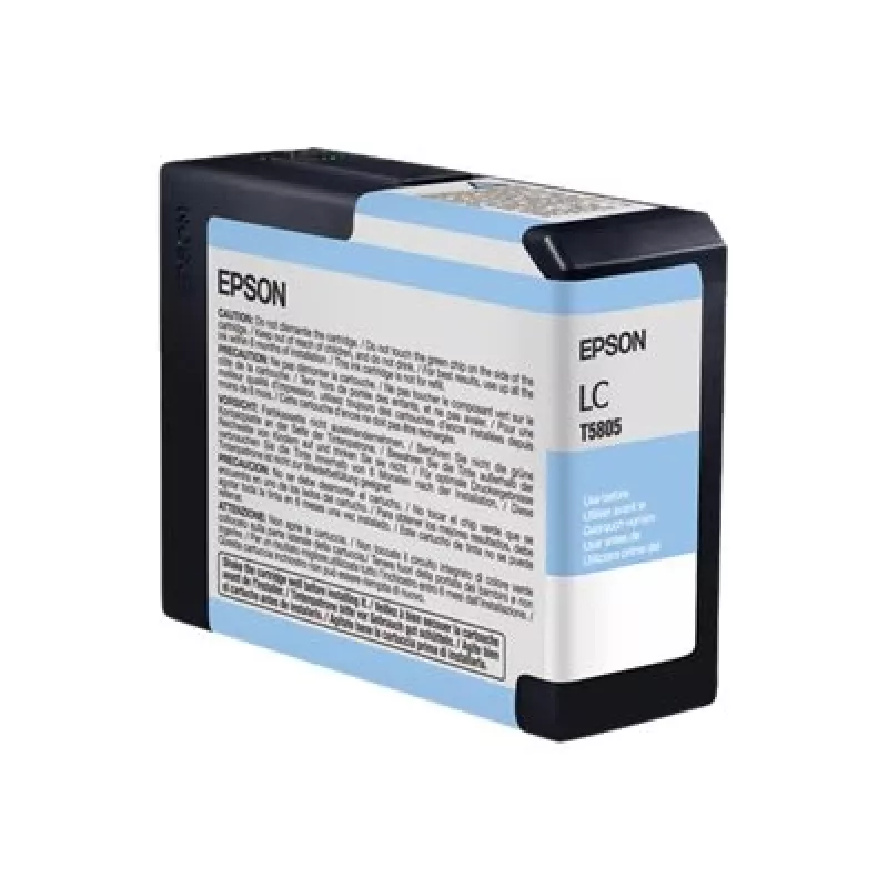 Epson Singlepack Light ciāna T580500, Light ciāna, pigmenta tinte, 80 ml, 1 gab., viena paka