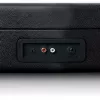 Belt-drive atskaņotājs Lenco TT-115 Melns — portatīvs koferīša formāta skaņuplašu atskaņotājs, Bluetooth 5.0, USB ierakstīšana, 33/45/78 RPM