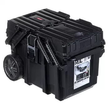 Toolbox KETER CANTILEVER Job Box (17203037/238270) uz riteņiem, melns