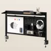 Ergo Office galda nodalītājs / organizators, maks. slodze 10 kg, balta tāfele, platums 1116 mm, melns, ER-301 B