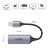 Saskarnes karte Unitek U1309A, pelēka, 57,5×24×16 mm