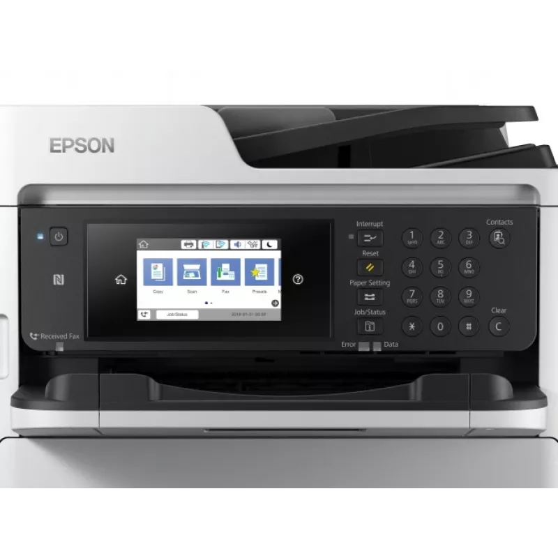 Epson WorkForce Pro WF-M5799DWF Printer Inkjet B/W MFP A4, Counter No 100K līdz 180K (Lietots)