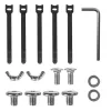 Maclean galda apakšējais kabeļu organizators, maks. slodze 5 kg, maks. 728 mm, balts, MC-103 W