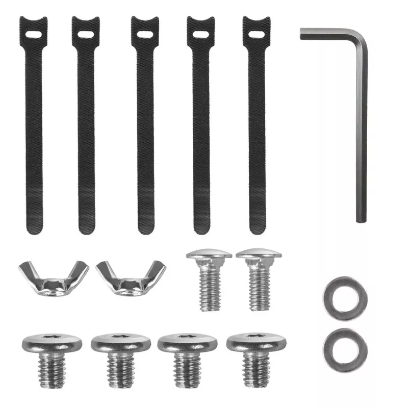 Maclean galda apakšējais kabeļu organizators, maks. slodze 5 kg, maks. 728 mm, balts, MC-103 W