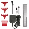 Wahl Cordless Detailer Li Burgundy, sudrabains litija jonu (Li-Ion)