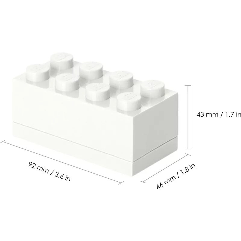 Lego LUNCH MINI 8 Balts 40121735 (40121735)