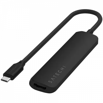 Satechi ST-P4SK saskarnes centrmezgls USB Type-C 10000 Mbit/s Melns