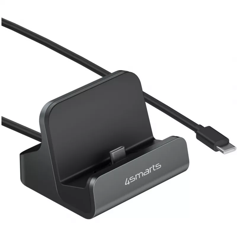 4smarts Charging Dock VoltDock USB-C 60W pelēks (541426)