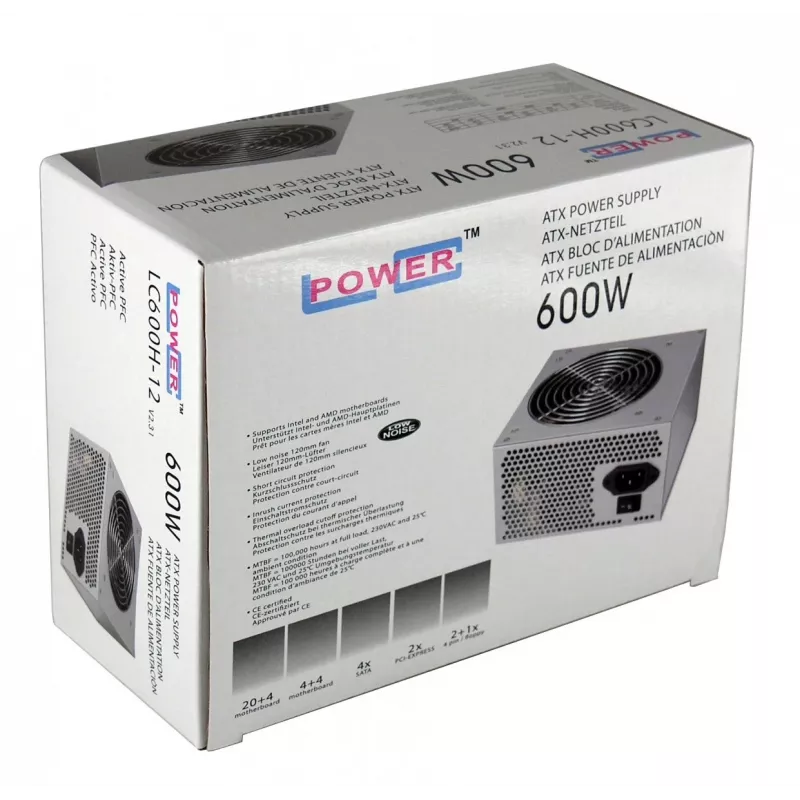 Barošanas bloks LC-Power LC600H-12 600 W