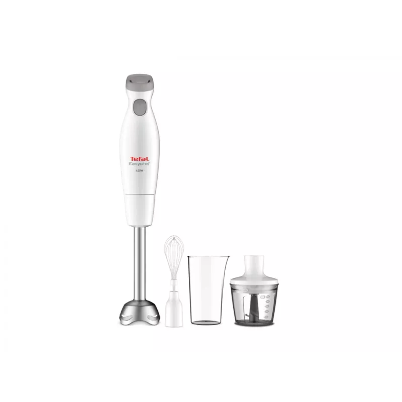 Tefal HB4531 0.5 L galda blenderis 450 W pelēks, nerūsējošais tērauds, balts