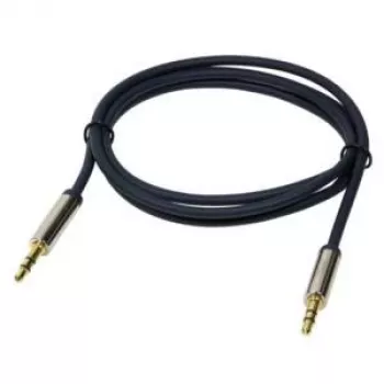 LogiLink - audio kabelis - Mini-Phone stereo 3,5 mm (vīr.) - Mini-Phone stereo 3,5 mm (vīr.) - 3 m - tumši zils (CA10300)