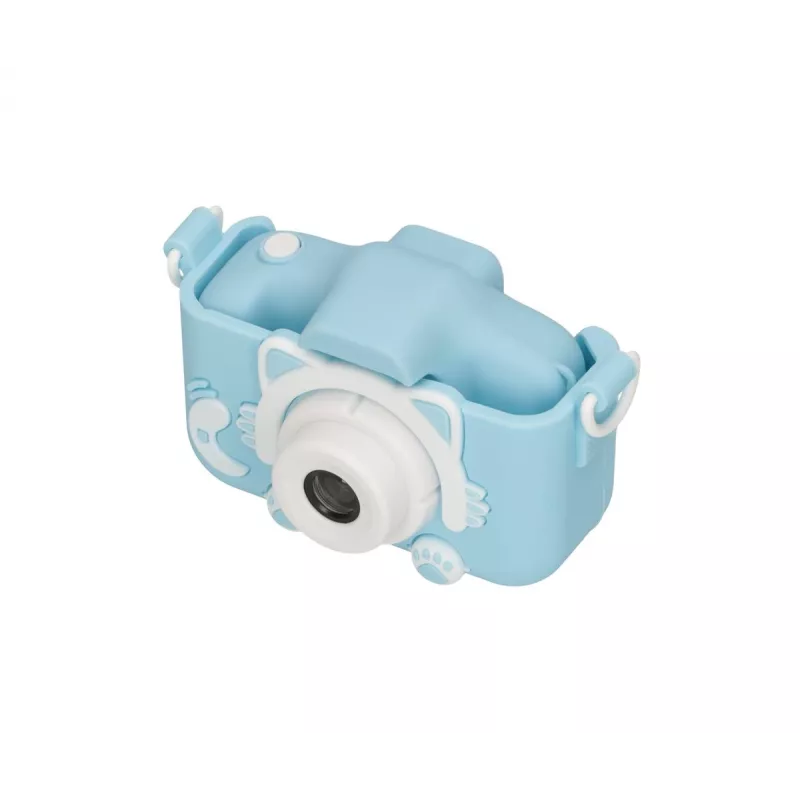 Bērnu digitālā kamera Extralink H27 Single Blue — 1080P 30 kadri/s, 2,0 collu ekrāns