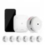 X-sense X-SENSE-FS61-6-1-RF-Smoke Detector-SET-MIT-GATEWAY