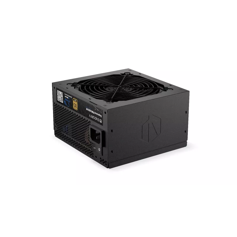 ENDORFY Supremo FM6 850 W barošanas bloks, 24-pin ATX, pilnībā modulārs, 80 PLUS Gold, 120 mm ventilators, melns